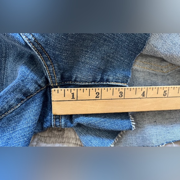 NWT AG Hailey Cut Off Ex Boyfriend Denim Shorts Medium Washed Blue Size 31 - Picture 12 of 15